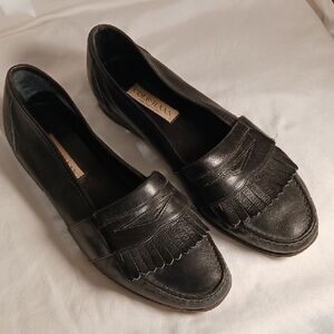 Cole Haan Italian-made Kiltied Penny Loafers